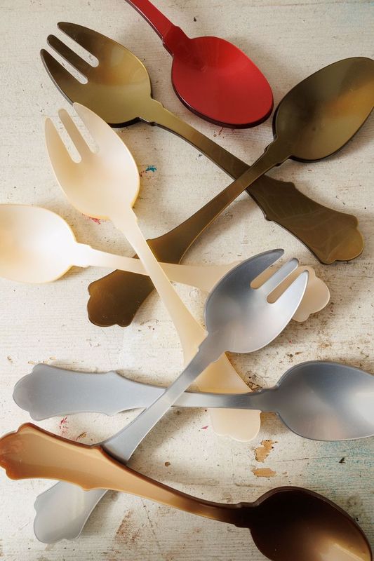 Sabre Colorful Salad Servers Cadeau