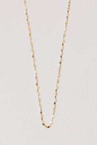 Rachel Reid 14K Gold 16" Mini Shimmer Chain