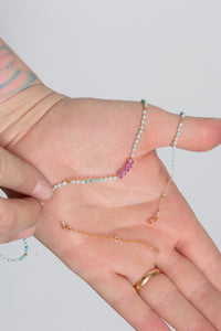 Gemstone Necklace | Sapphires & Pink Sapphires