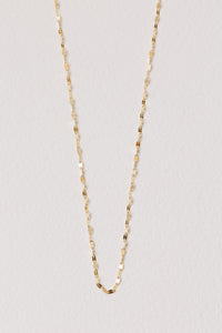 Rachel Reid 14K Gold 18" Mini Shimmer Chain