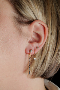 Rachel Reid Multi Gemstone Drop Earrings 