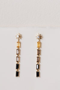 Rachel Reid Multi Gemstone Drop Earrings 