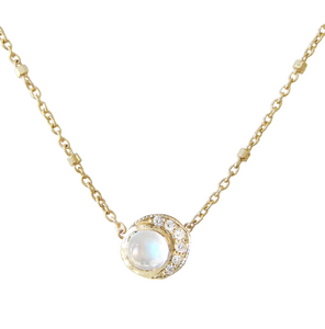 Misa Jewelry Baby Moon Necklace