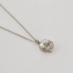 Artichoke Necklace with Engraved Heart