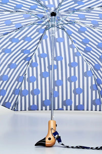 Original Duckhead Polkastripe Compact Umbrella Cadeau