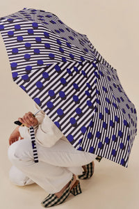 Original Duckhead Polkastripe Compact Umbrella Cadeau