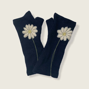 Daisy Gloves | Navy