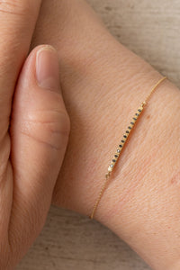 AILI Jewelry Cassiopeia Bracelet With Black Diamonds 