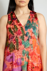 Yavi Monet's Dress | Orange Splash Cadeau