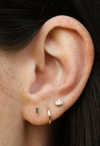Dazzle Emerald Stud Earrings | Pair