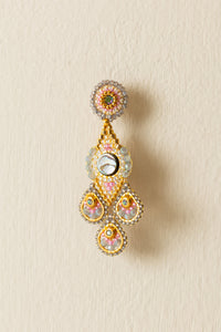 Abalone Chandelier Post Beaded Earring | Miguel Ases
