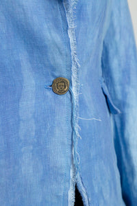 Imp of The Perverse Hand Dyed Blazer | Sapphire Cadeau