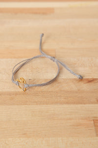 Heart Bracelet | Gold plated Brass