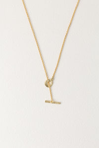 Rene Escobar Inc Lucia Mini Link Chain with Toggle | 18K Yellow Gold | 18 inches