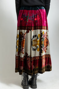 The Velvet Fleur Skirt