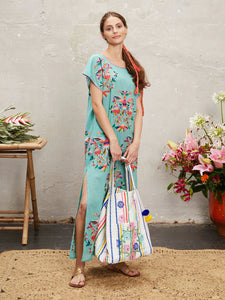 Nimo With Love Udine Bag | Multi Stripe Flower Cadeau