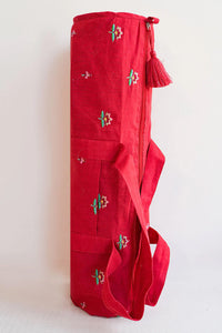 Nimo With Love Linen Lotus Yoga Mat Bag | Cadeau