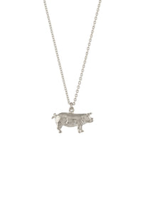  Alex Monroe Suffolk Pig Necklace